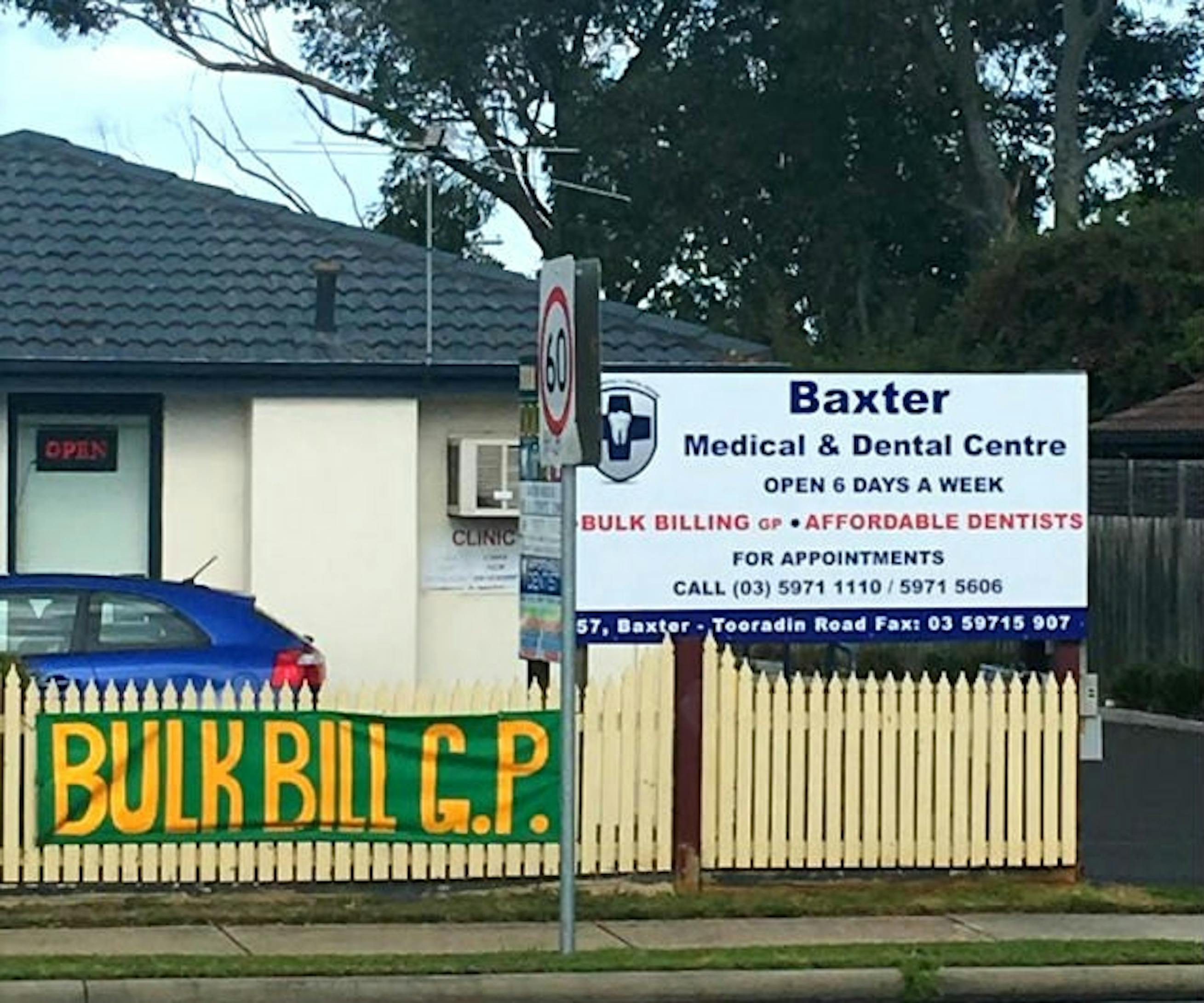 Baxter Medical and Dental Centre (Medical) Book an Appointment Online