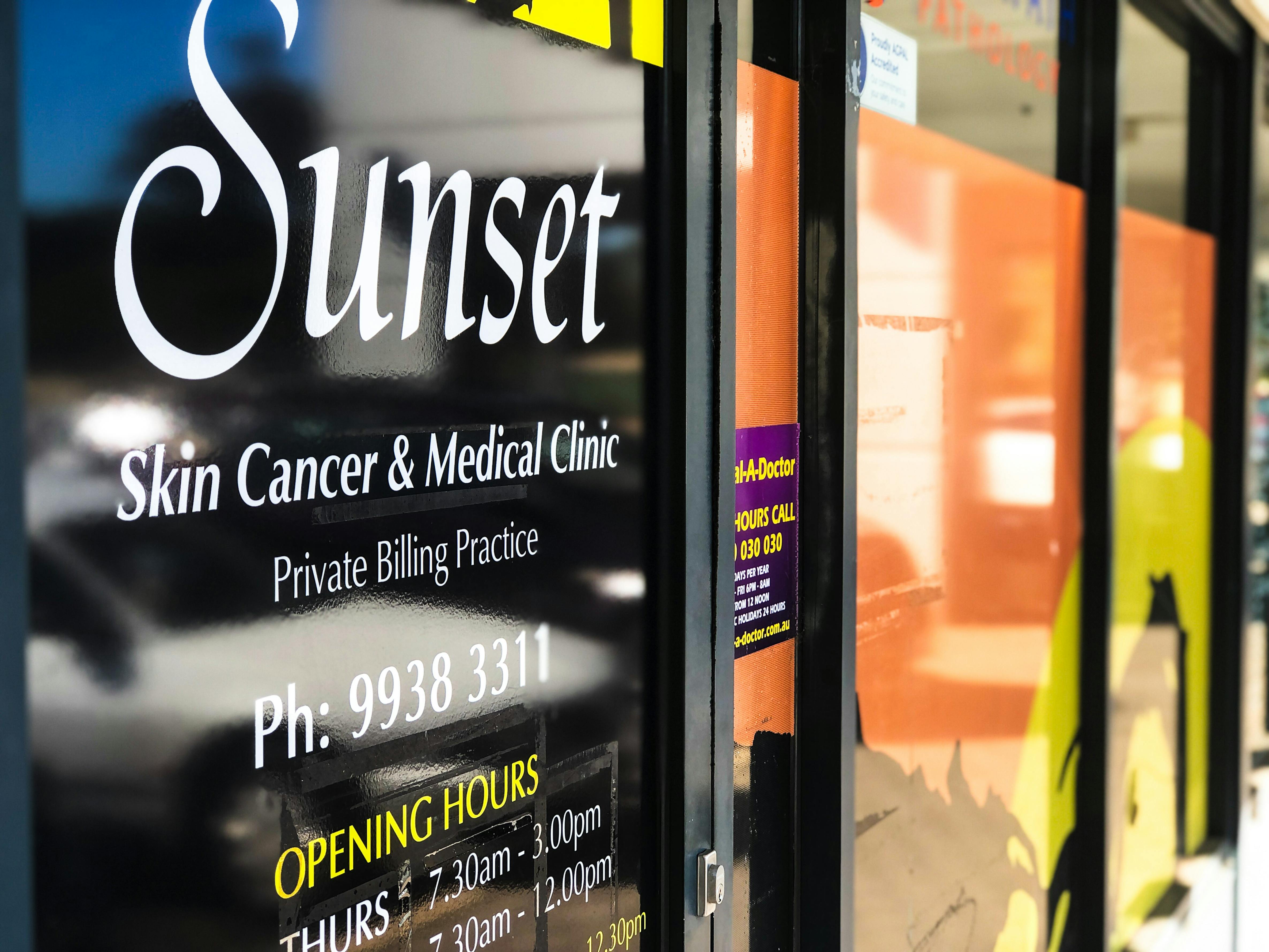 Sunset Skin Cancer And Medical Clinic Book An Appointment Online