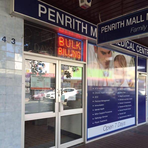 Penrith Mall Medical Centre Book an Appointment Online