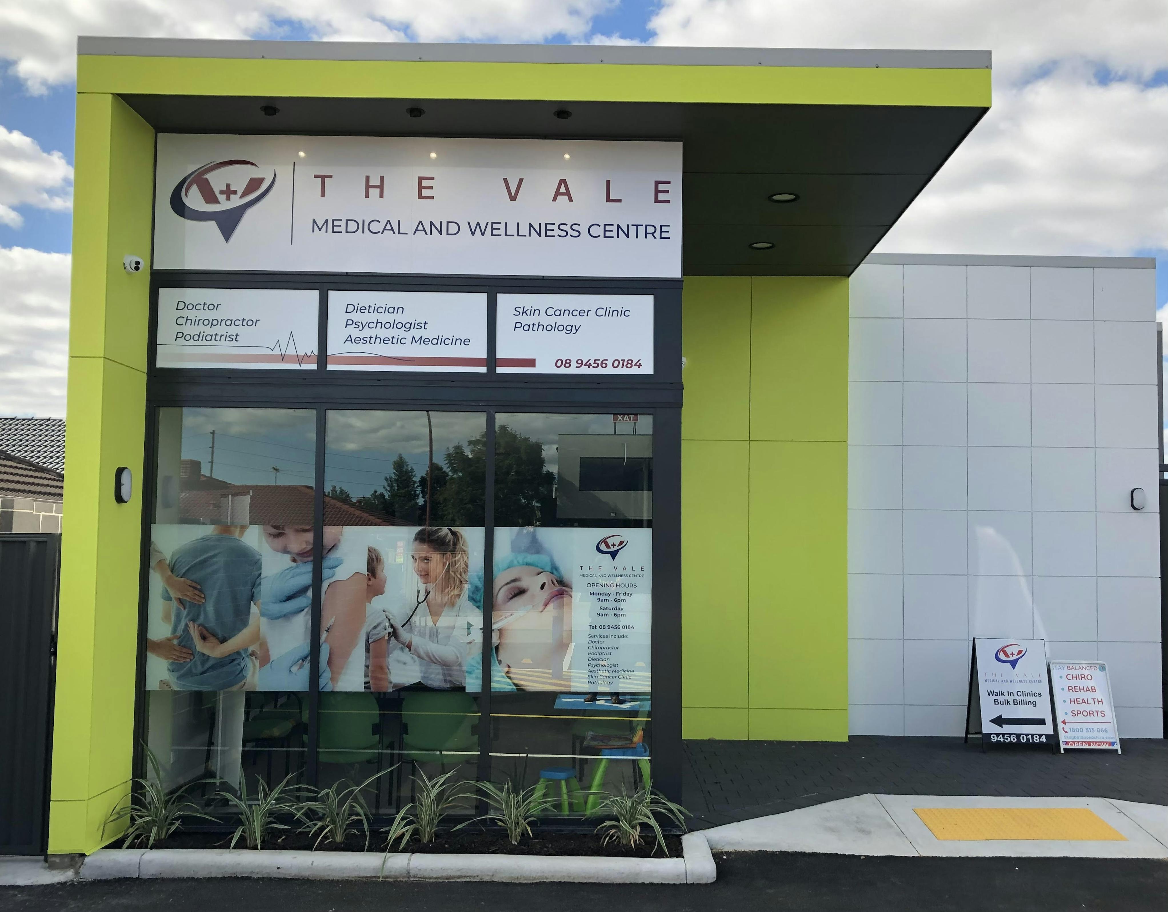 The Vale Medical & Wellness Centre Book an Appointment Online